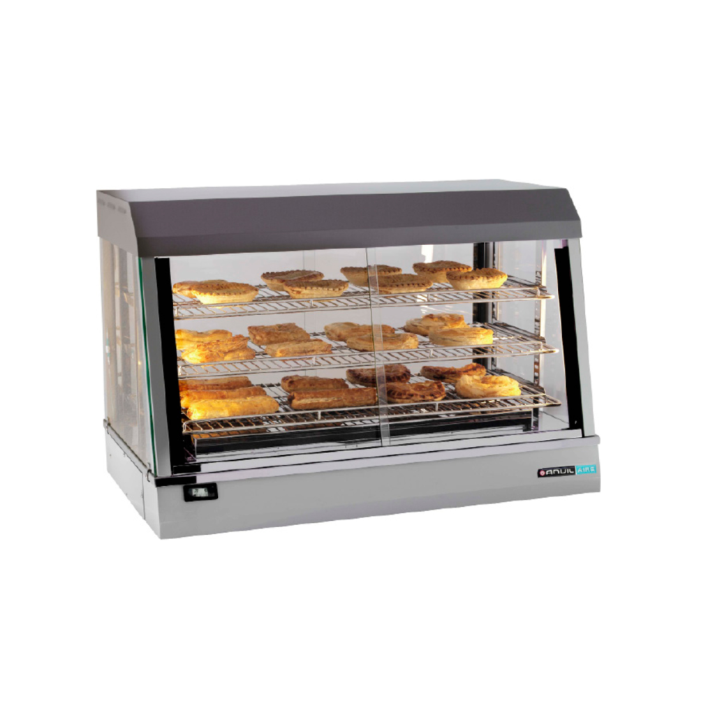 An electric pie warmer by Anvil.