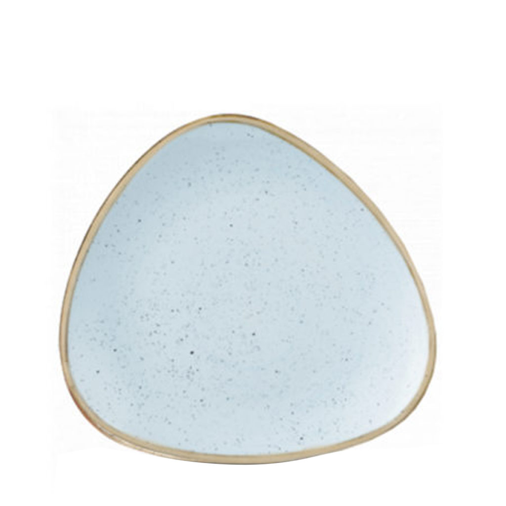 Churchill’s triangle plate 265mm in duck blue.