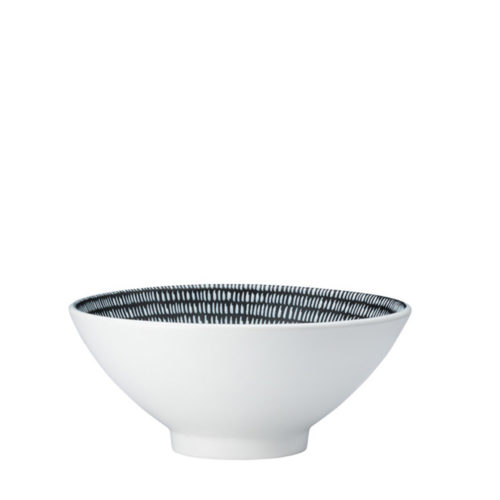 Side view of Luzerne’s Storm round v-bowl 100mm.