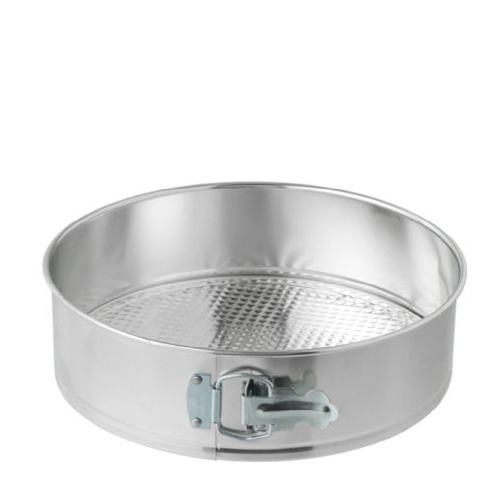 A springform cake tin.