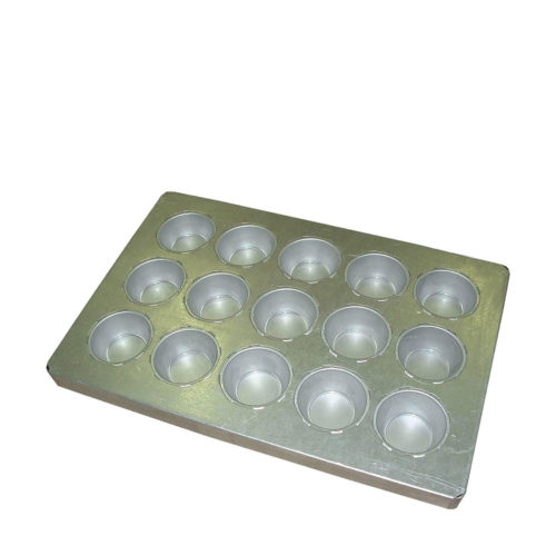 MUFFIN TRAY 15 CUP JUMBO ALUSTEEL