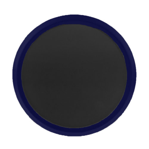 TUFF TRAYS ROUND LARGE BLUE NON-SLIP