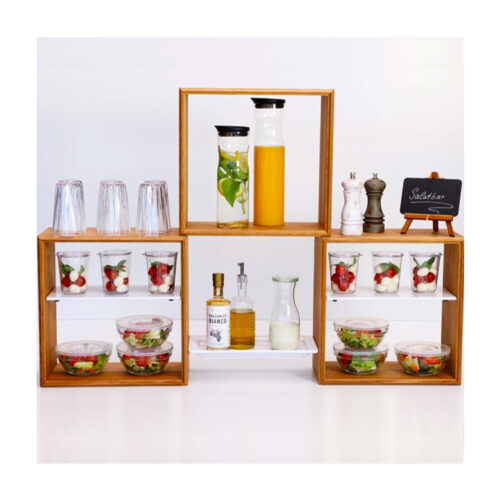 WOODEN BUFFET WINDOW STAND <br> By APS - Image 5