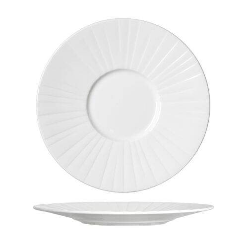 285MM SML WELL GOURMET PLATE<br> ALINA <br> By Steelite - Image 2