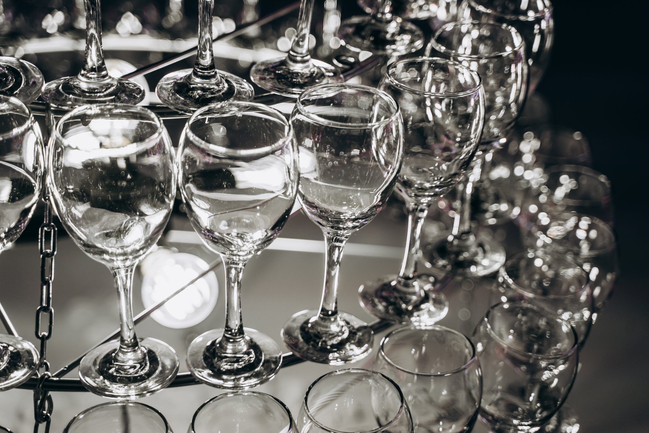 Glassware Promo image for Core Catering