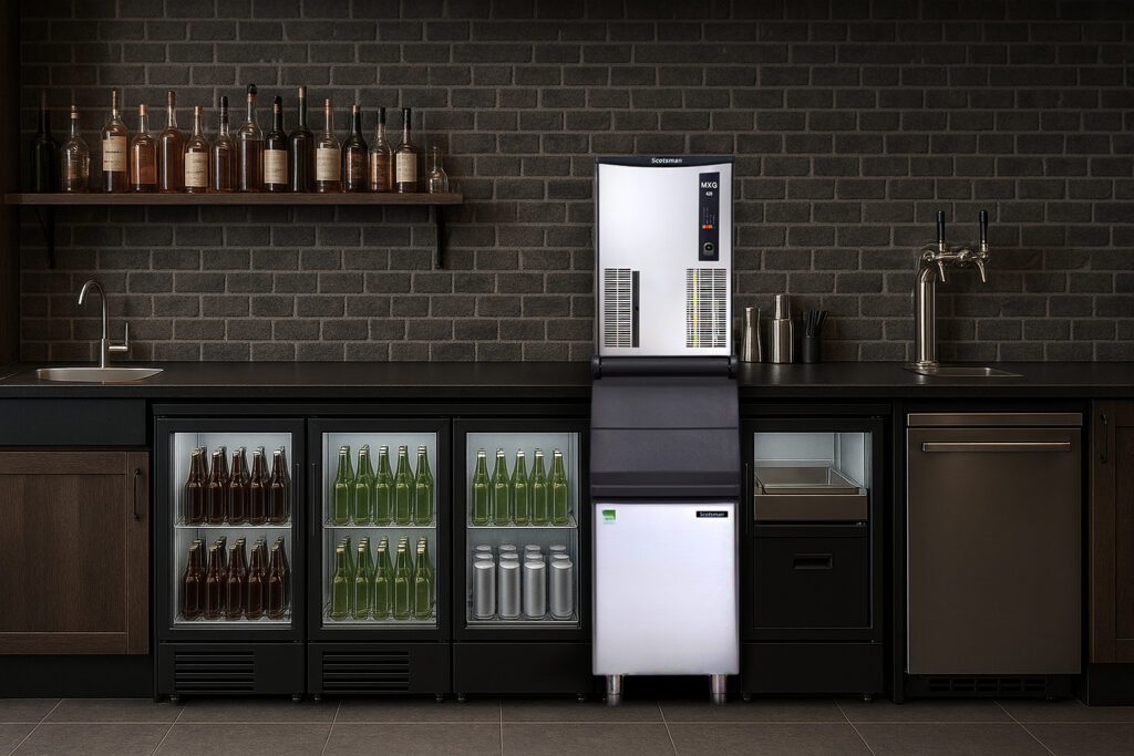 Modular-Ice-Machine-with-Bin